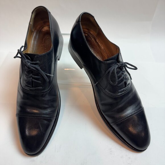 Gucci - Black Oxford Lace up with Toe Cap main image 14